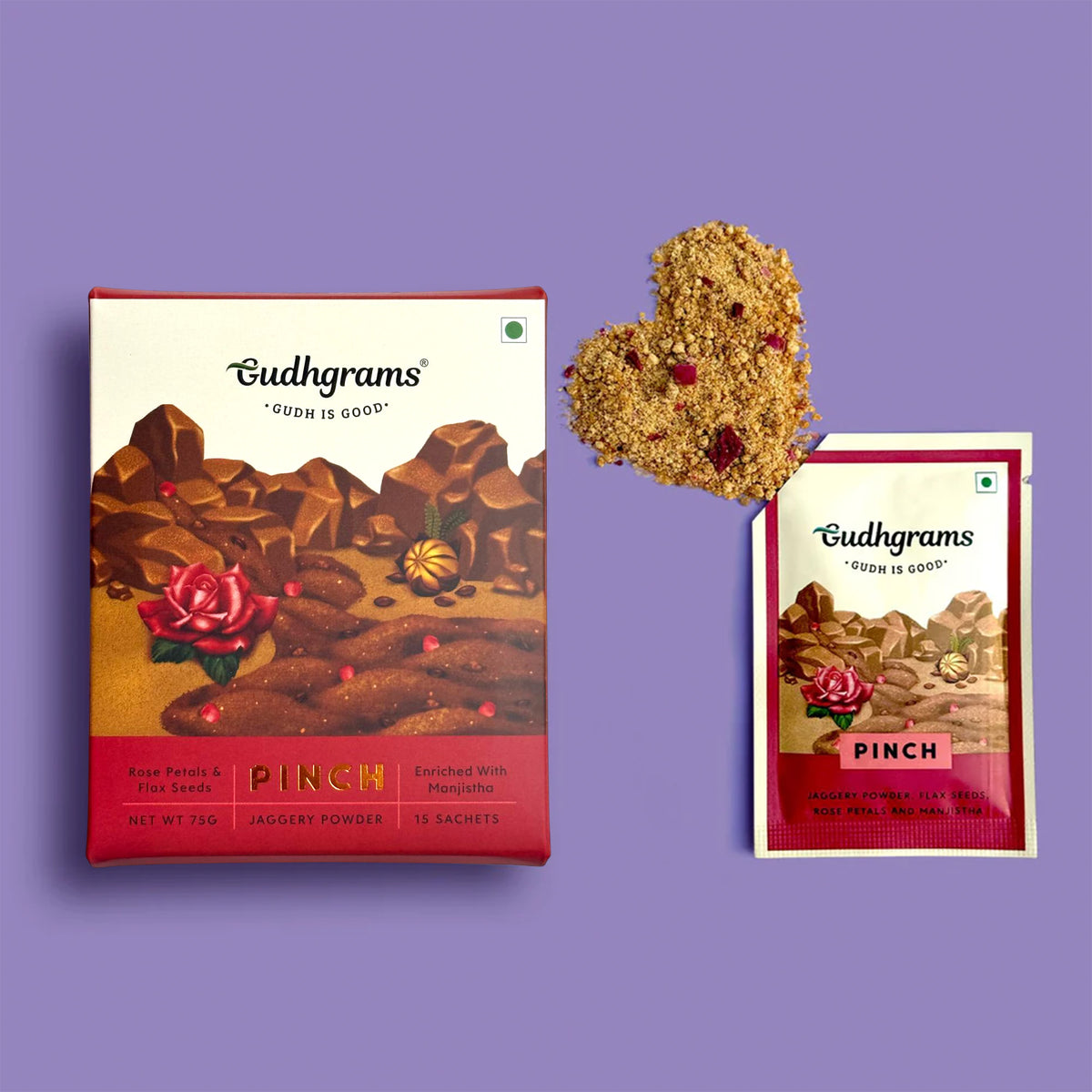 Pinch - Rose & Flax seeds